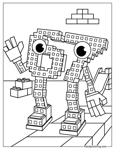 67 Brainrot Coloring Page Free