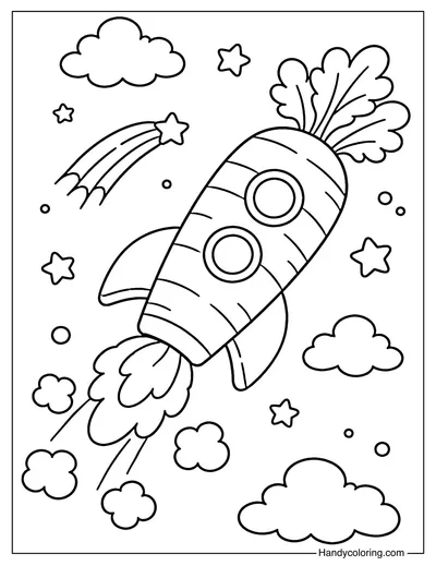 A Carrot Rocket