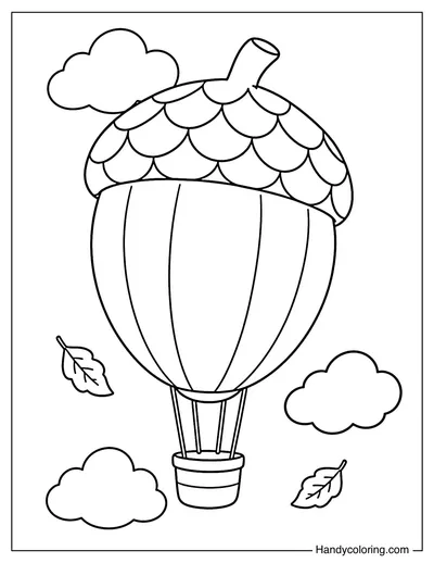 Acorn Hot Air Balloon