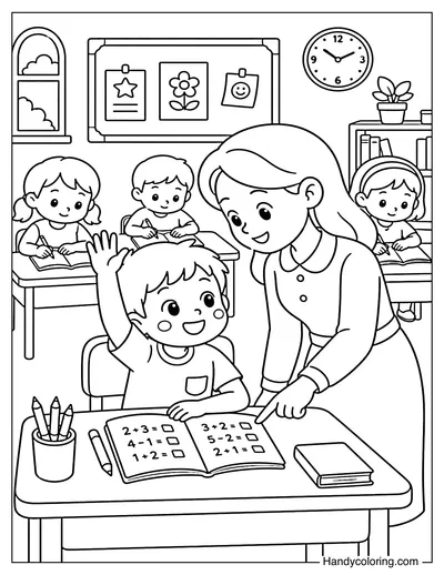Asking Teacher for Help