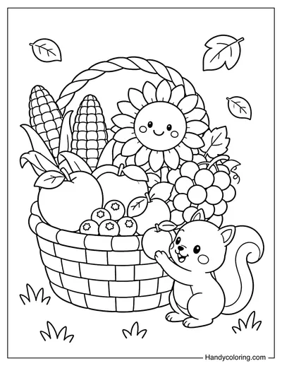 August Harvest Basket