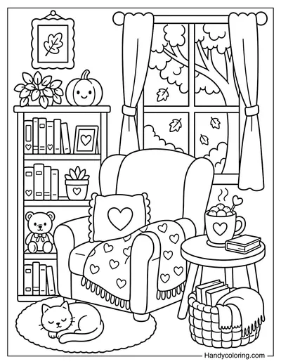 Autumn Book Nook