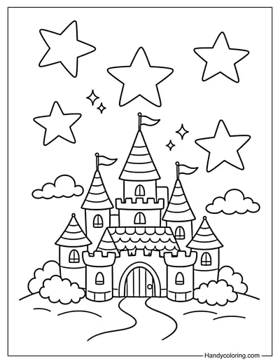 Baby Castle with Stars