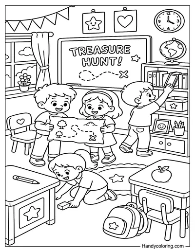 Back to School Treasure Hunt
