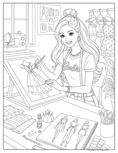 Barbie Designer Clothes