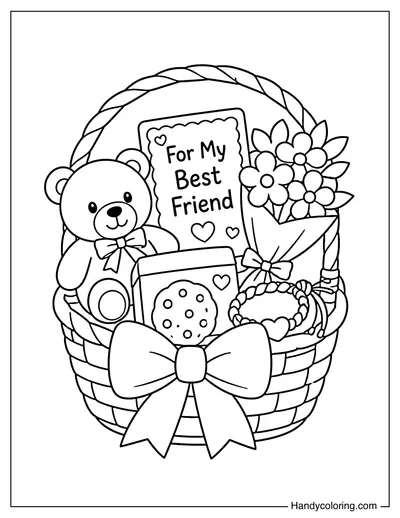 Best Friend Gift Basket