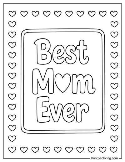 Best Mom Ever Card