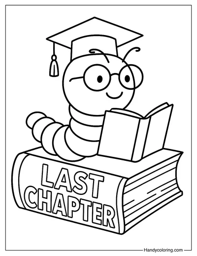 Bookworm Graduation Page
