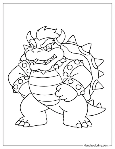 Bowser Standing Strong