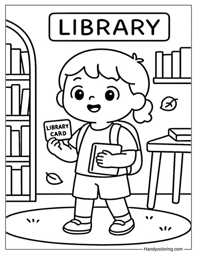 Brave in New Places Coloring Page