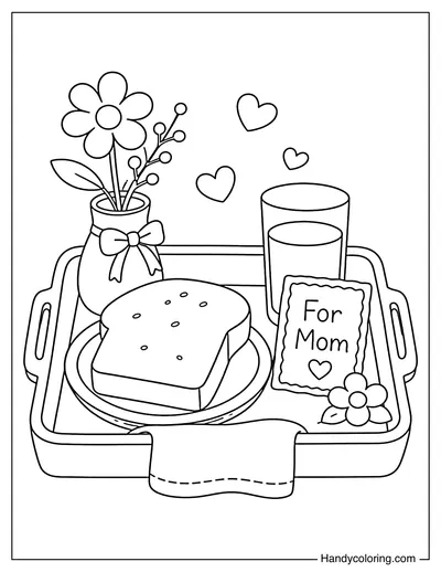 Breakfast Tray for Mom