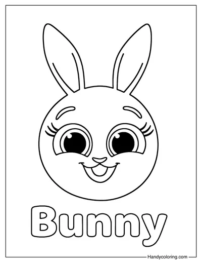 Bunny Bolofofos Coloring Page