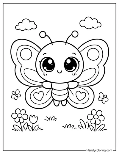 Butterfly With Big Round Eyes