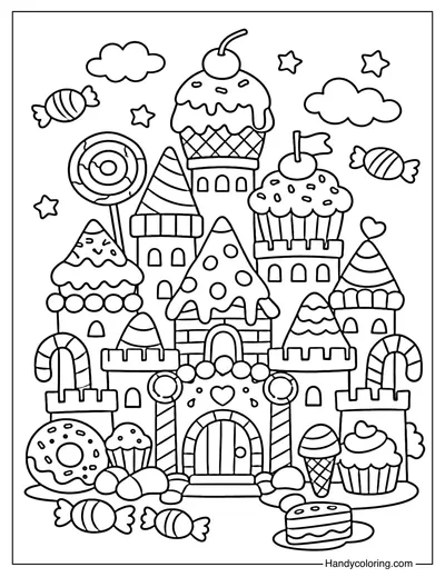 Candy Fantasy Castle