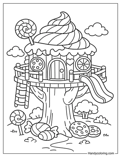 Candy Style Treehouse