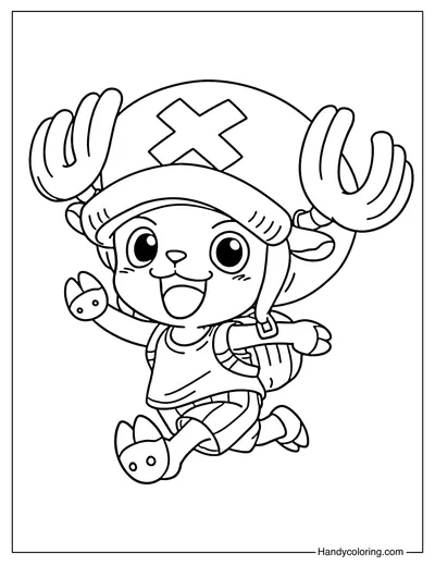 Chopper Running Happily
