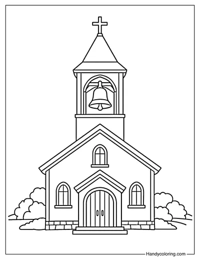 Church with Bell Tower