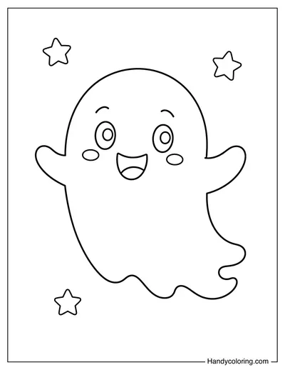 Classic Floating Ghost