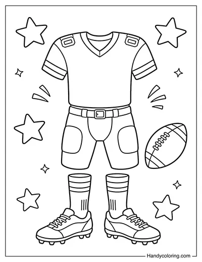 Classic Football Uniform
