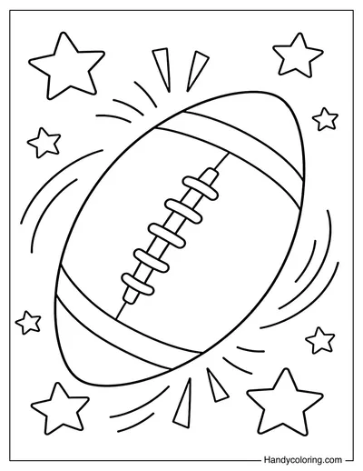 Classic Football with Stars