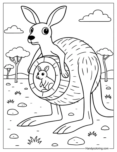 Cocossini Mama Coloring Page