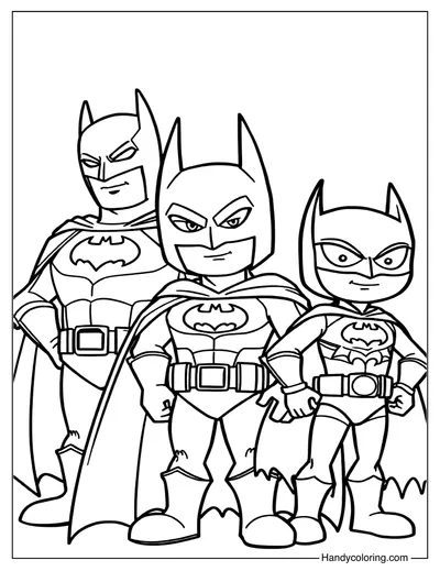 Coloring Page Batman Printable