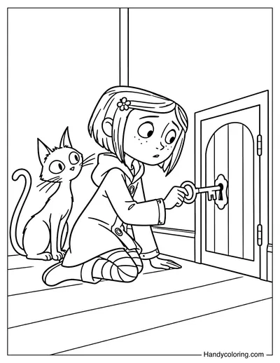 Coraline Unlocking the Tiny Secret Door