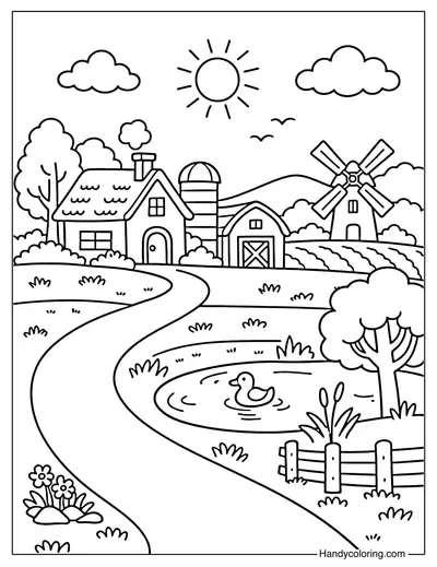 Countryside Farm View