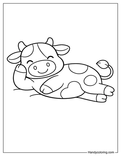 Cow Lying Down