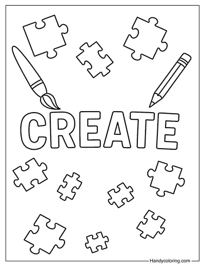 Create Coloring Page