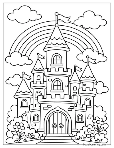 Cute Fairy Castle for Kids