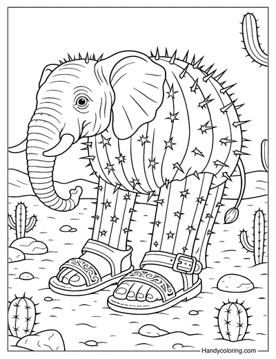 Cute Lirilì Larilà Coloring Page