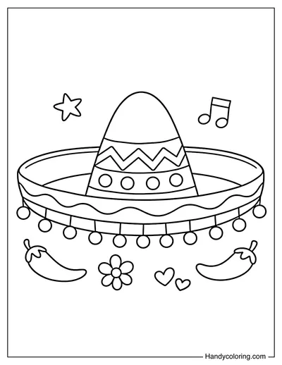 Cute Simple Sombrero