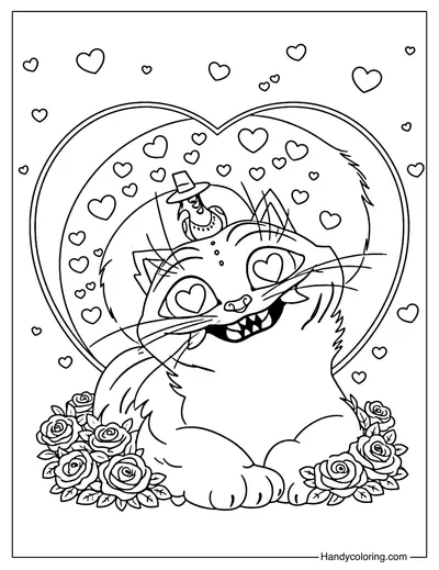 Derpy and Sussie Surrounded by Hearts
