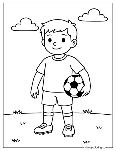 Design Your Soccer Jersey Coloring Page