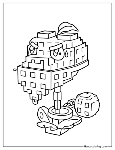 Don Fragola Coloring Page Plants vs Brainrots