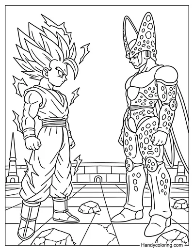 Dragon Ball Z Cell Saga Showdown