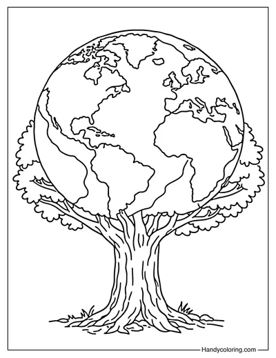 Earth as a Tree Top