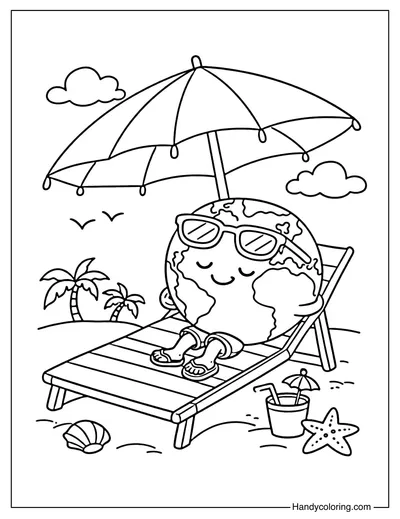 Earth on Vacation