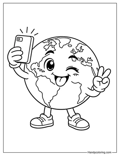 Earth Taking a Selfie