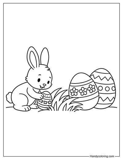 Easter Bunny Egg Hunt