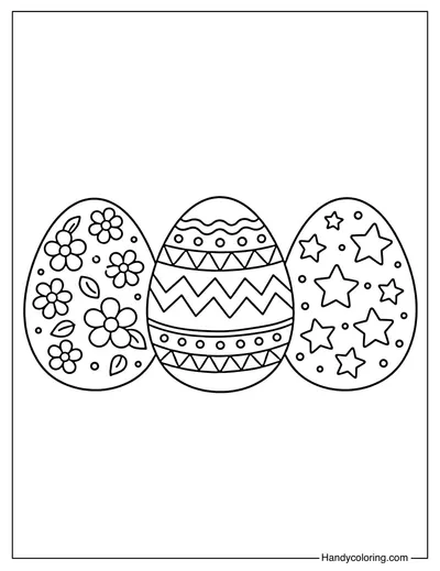 Easter Egg Trio for Kids
