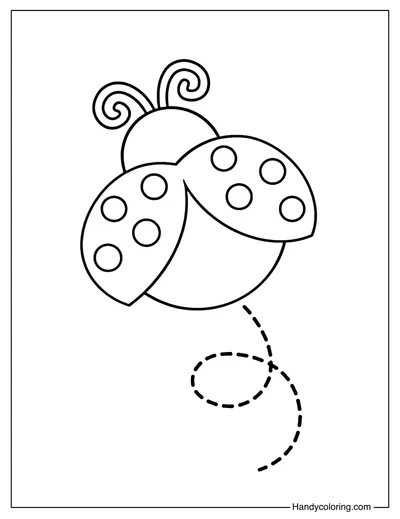 Easy Ladybug for Preschool