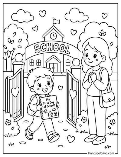 End of the First School Day