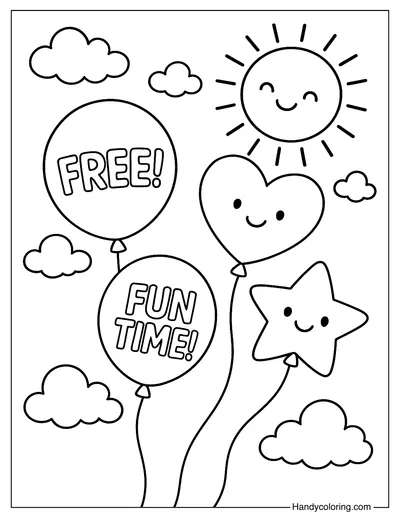 End of Year Balloon Release Page