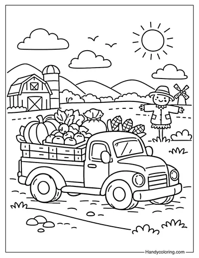 Farm Truck for Kids
