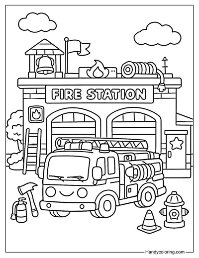 Fire Station Building
