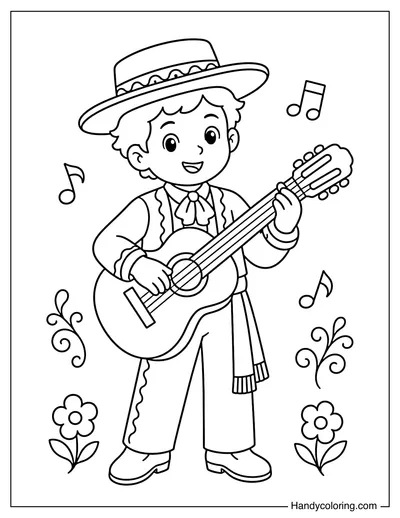 Flamenco Guitar Player