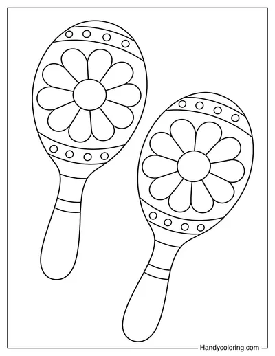 Flower Petal Maracas