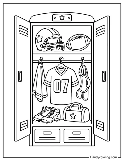 Football Locker Room